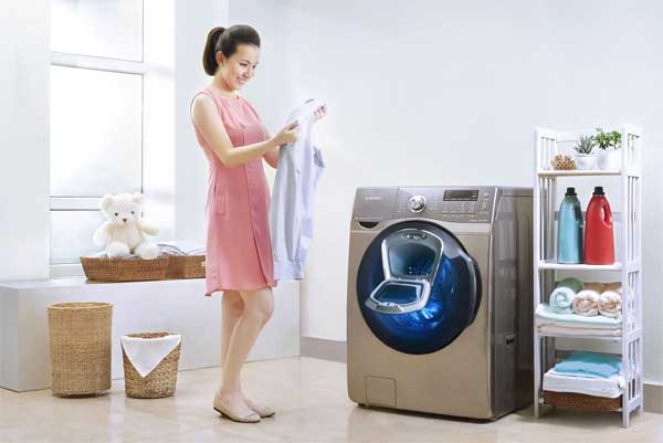Hình 3 của Cách mở máy giặt cửa ngang an toàn khi giặt