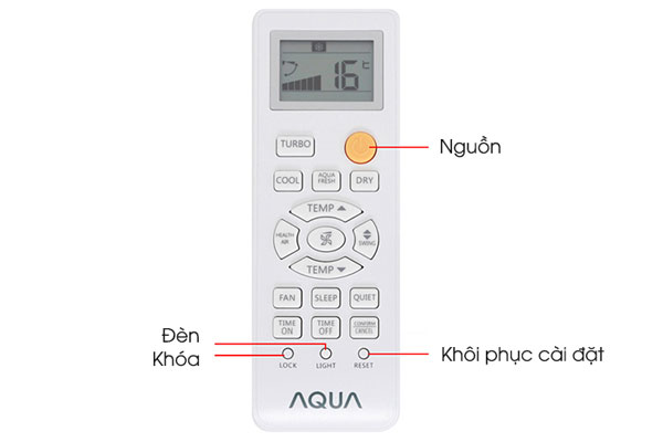 Hình 3 của Cách sử dụng điều khiển điều hòa, máy lạnh Aqua chính xác, tiết kiệm điện