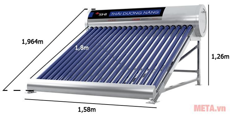 Hình 6 của Máy nước nóng năng lượng mặt trời có cấu tạo, hoạt động như thế nào?