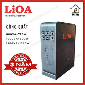 Biến Áp Đổi Nguồn LiOA Điện vào 220V - Điện ra 3 Đường 100/110/120V Công suất 800/1000/1500VA