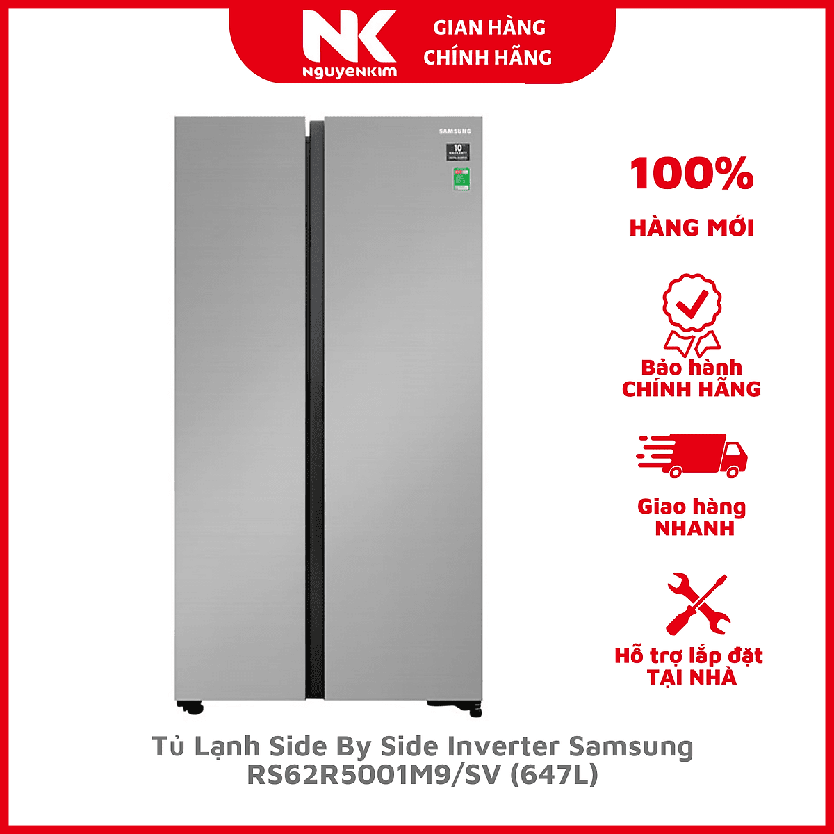 So sánh giá tủ lạnh Samsung Inverter 655 lít RS62R5001M9/SV - Vietdy®