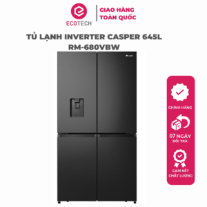 Tủ Lạnh Side By Side Inverter CASPER 645L RM-680VBW - Hàng Chính Hãng