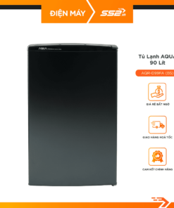Tủ lạnh Aqua 90 lít AQR-D99FA(BS)- Hàng chính hãng - Giao toàn quốc