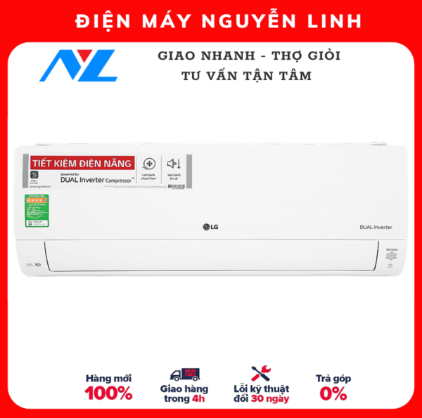 Máy Lạnh Inverter LG V10API (1.0HP) - Hàng Chính Hãng