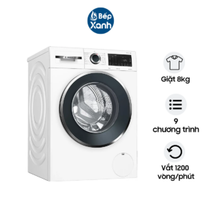 [Giao toàn quốc] Máy giặt Bosch WGG234E0SG - Khối Lượng Giặt 8kg - 9 Chương Trình Giặt - Hàng Chính Hãng