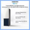 Tủ lạnh BESPOKE 2 Cửa Ngăn Đông Dưới Samsung Inverter 323L RB33T307029SV (Trắng/Xanh Navy)