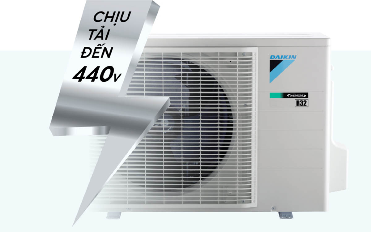 Bảo vệ bo mạch khi điện áp thay đổi, chịu được điện áp lên đến 440V