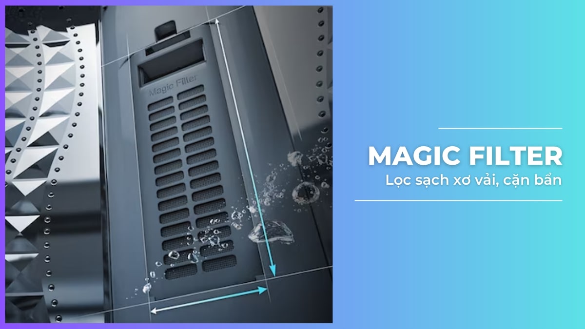 Magic Filter - Lọc sạch mọi căn bẩn, xơ vải