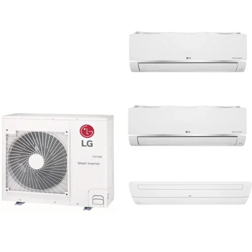 Bộ máy lạnh Multi LG Inverter 2 dàn lạnh & cassette 4 HP Z4UQ36GFA0