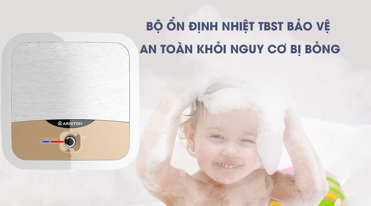 Bộ ổn định nhiệt điện tử TBST bảo vệ bạn khỏi bỏng rát da do nước nóng 