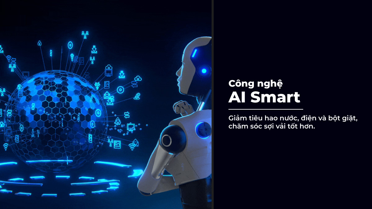 AI Smart cho việc giặt giũ thêm tối ưu