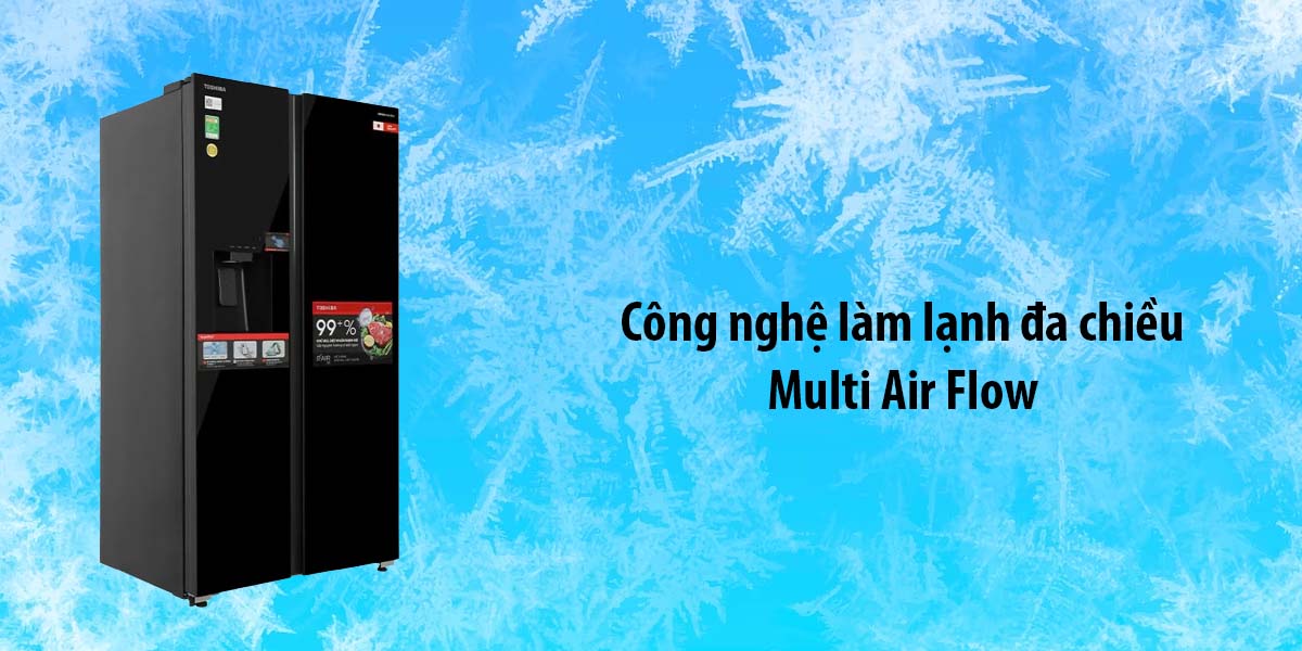 Công nghệ làm lạnh đa chiều Multi Air Flow