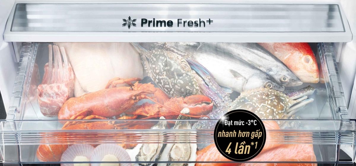 Công nghệ cấp đông mềm Prime Fresh+