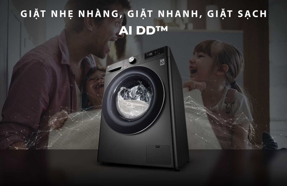 Công nghệ AI DD tăng hiệu quả làm sạch, bảo vệ quần áo tốt hơn