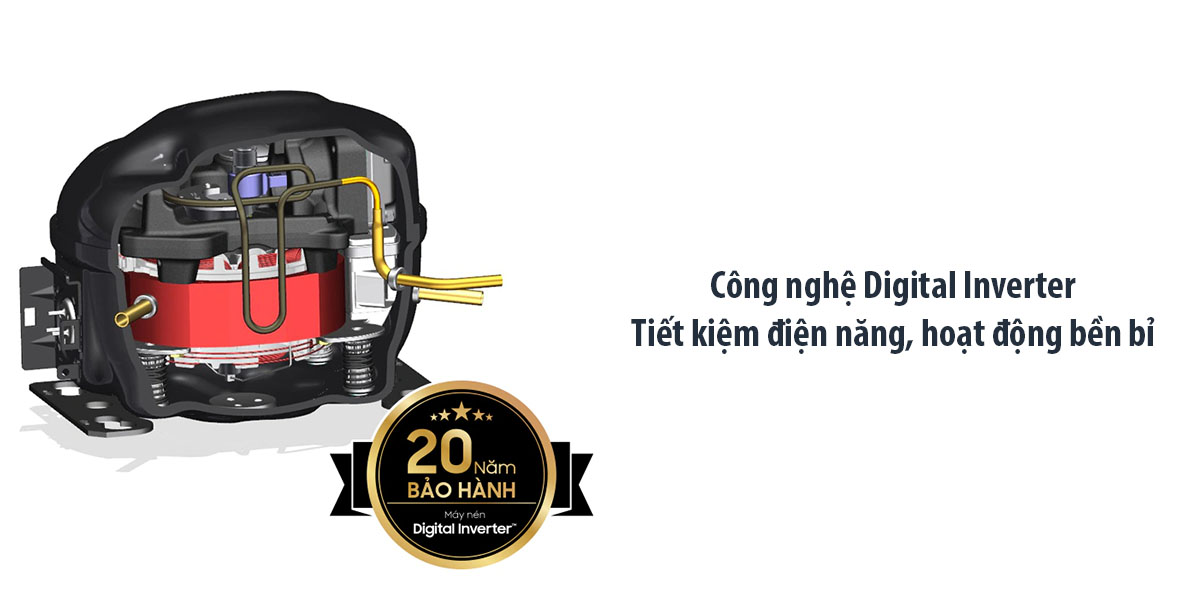 Công nghệ Digital Inverter tiết kiệm điện năng