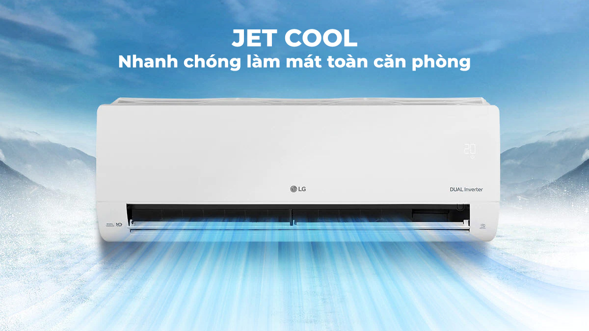 Công nghệ Jet Cool hỗ trợ làm lạnh nhanh chóng