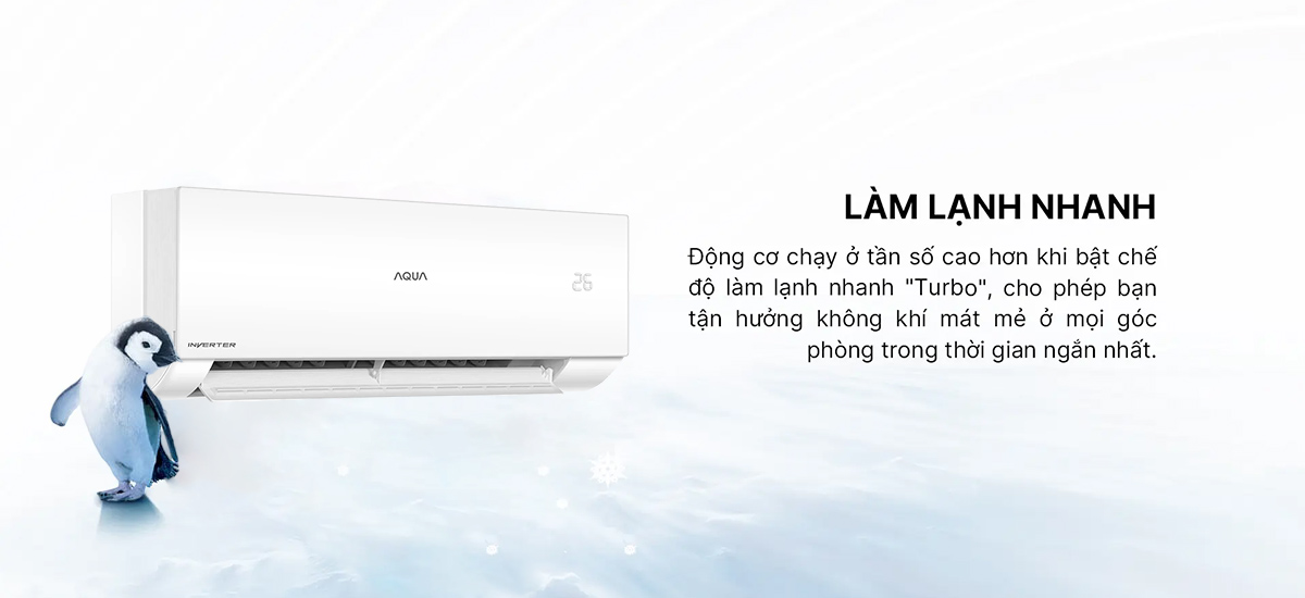 Công nghệ làm lạnh nhanh Turbo