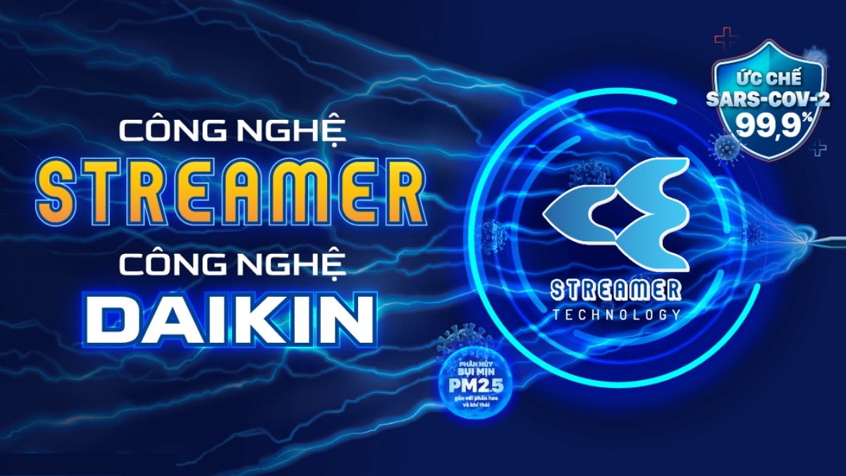 Công nghệ Streamer giúp diệt khuẩn hiệu quả