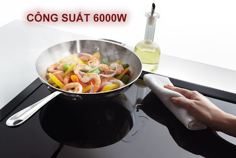 Công suất 6000W nổi bật