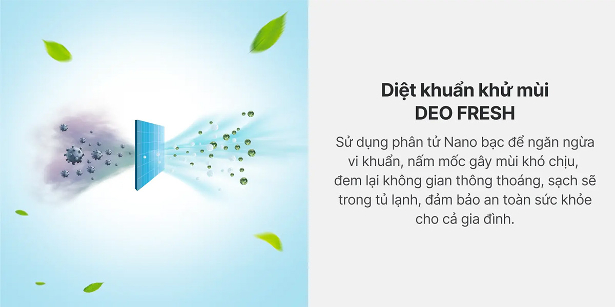 DEO Fresh kháng khuẩn, khử mùi