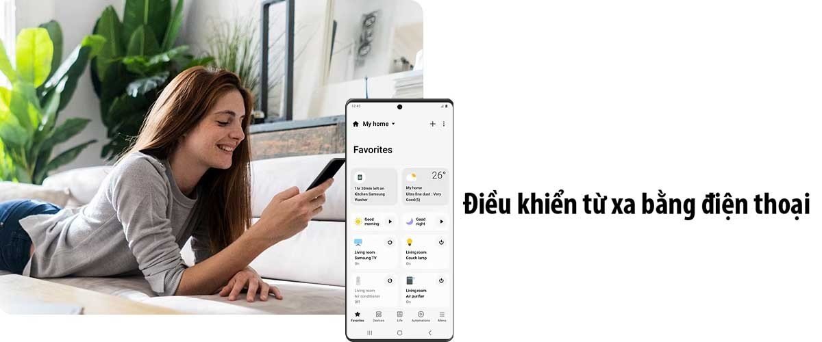 Điều khiển từ xa bằng điện thoại thông minh