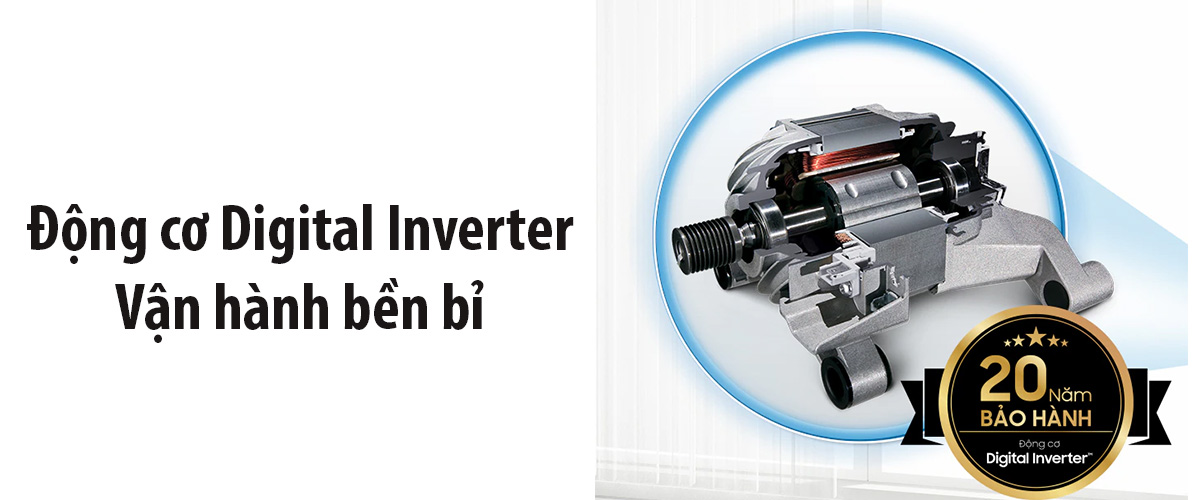 Digital Inverter vận hành bền bỉ, tiết kiệm điện năng