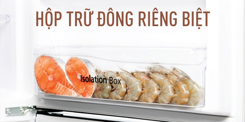 Hộp trữ đông riêng biệt