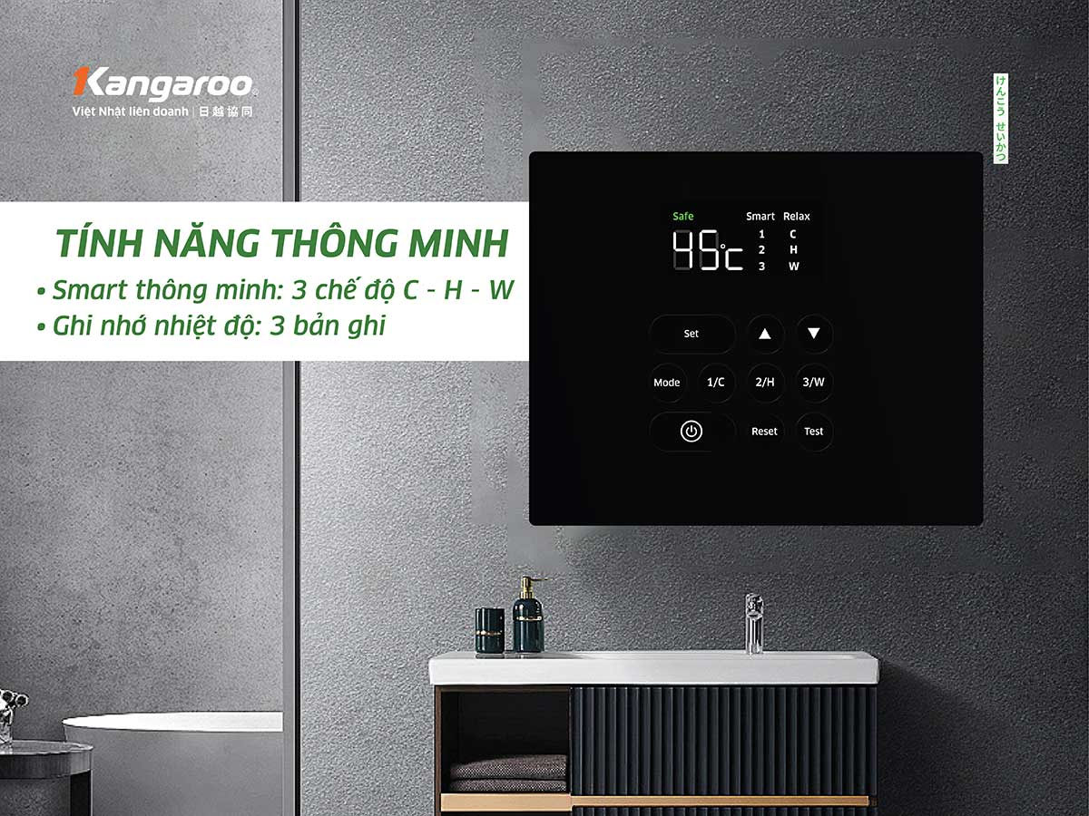 Kangaroo KGWD45N1 3 chế độ sử dụng thông minh