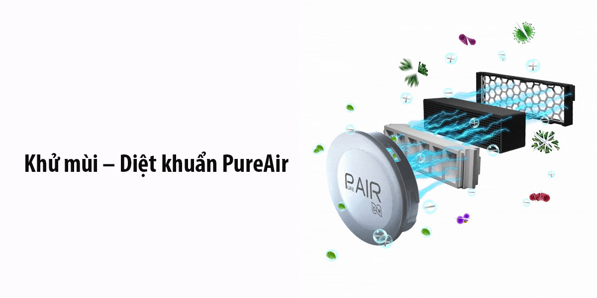 Khử mùi – Diệt khuẩn PureAir