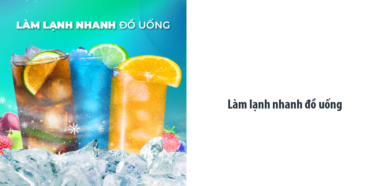 Làm lạnh nhanh đồ uống