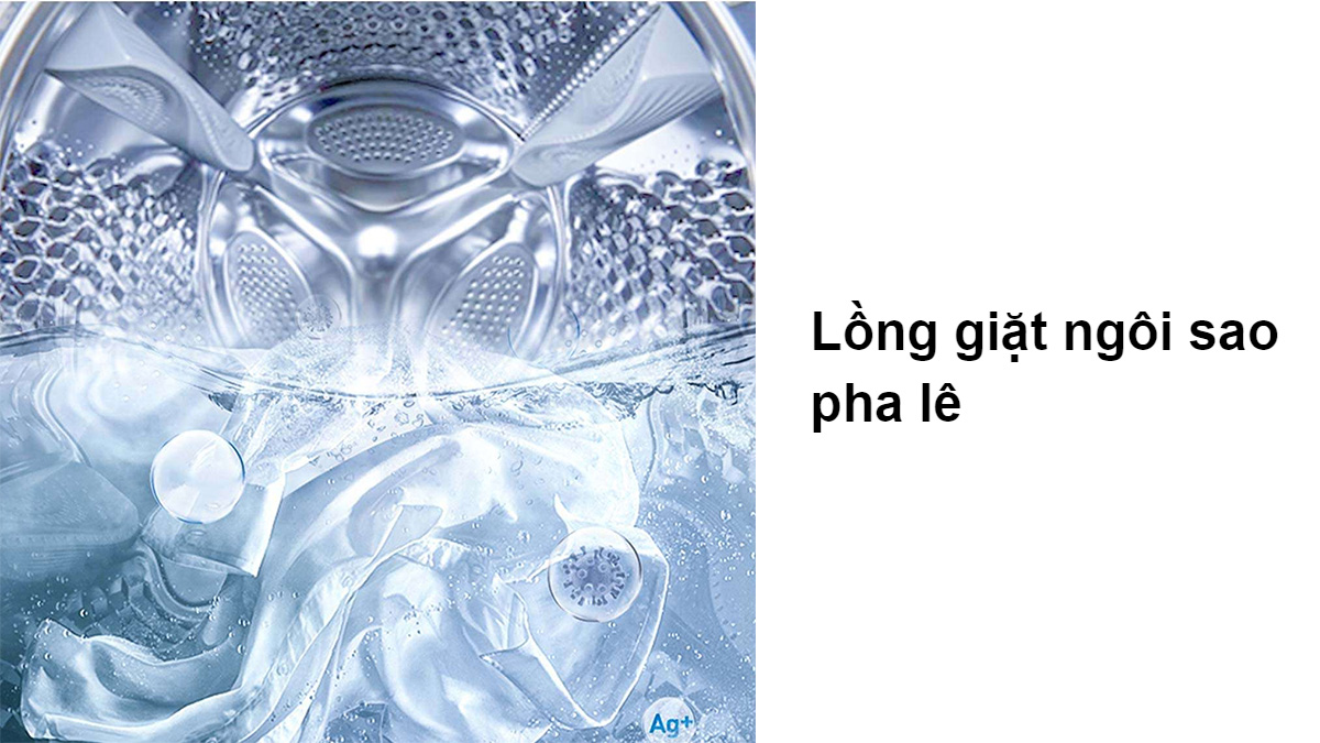 Lồng giặt pha lê ngôi sao