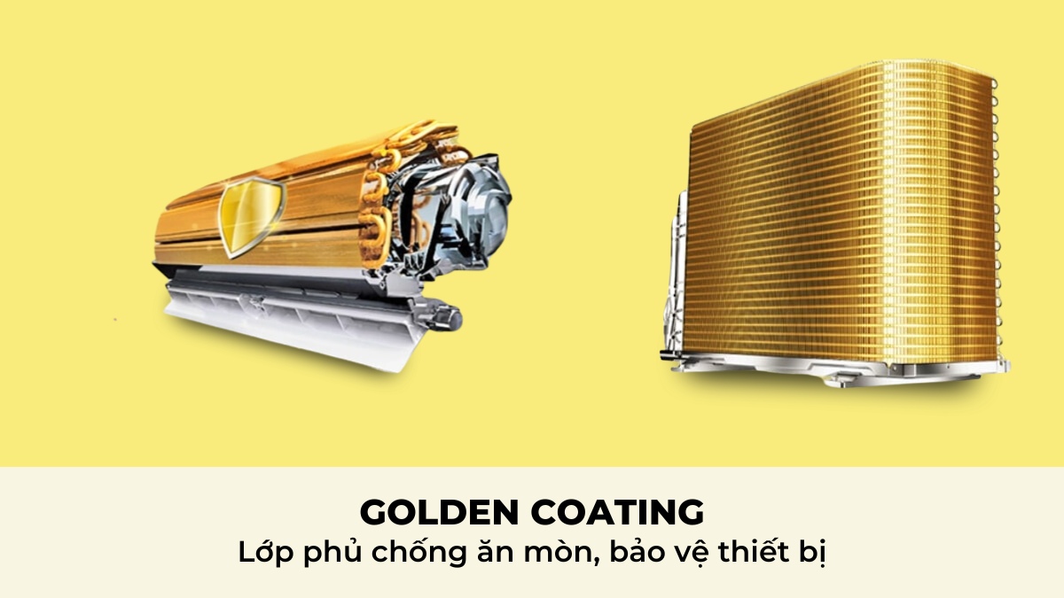 Lớp phủ Golden Coating giúp thiết bị thêm bền bỉ