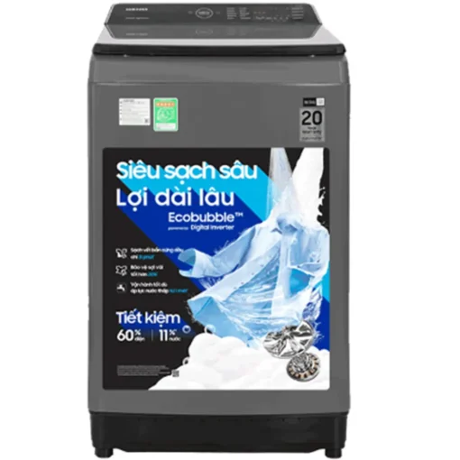 Máy Giặt Samsung Ecobubble Inverter 17 kg WA17CG6442BDSV