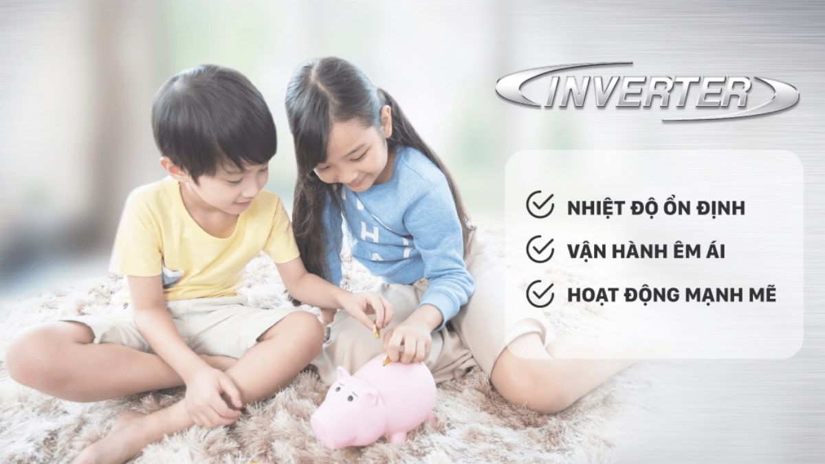 Công nghệ Inverter giúp máy lạnh Daikin tiết kiệm điện hiệu quả