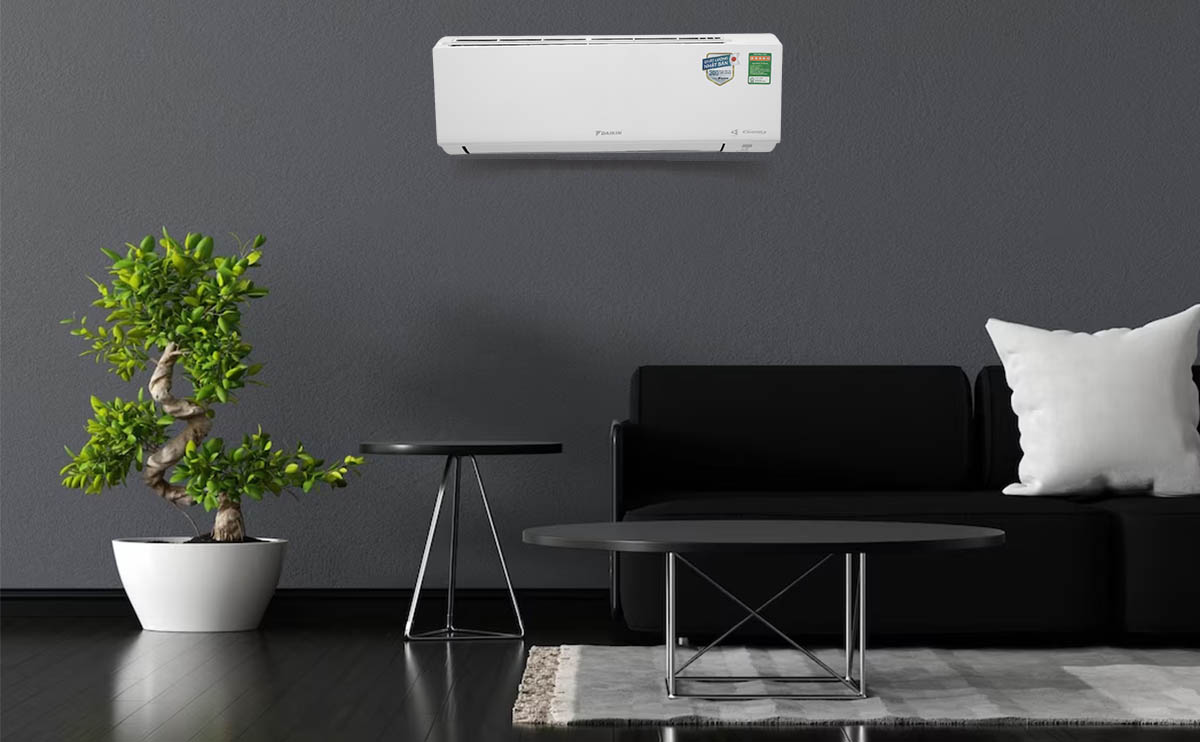 Máy Lạnh Daikin Inverter 2.5 HP FTKF60XVMV/RKF60X1VMV sở hữu gam màu trắng thanh lịch