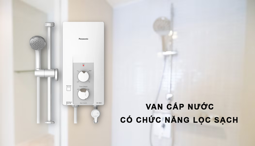 Máy Nước Nóng DH-4RL1VW có van cấp nước lọc sạch hiệu quả