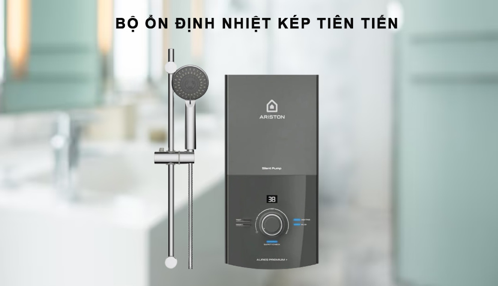 Máy Nước Nóng Ariston được trang bị bộ ổn định nhiệt kép 