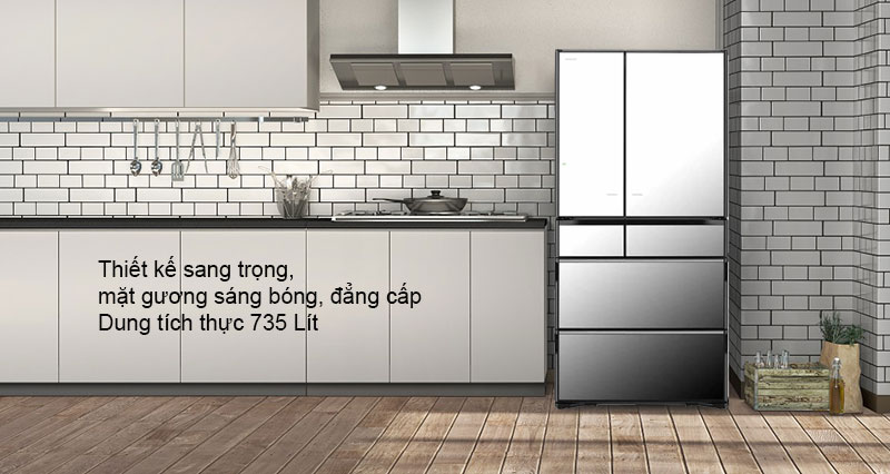 Thiết kế sang trọng, mặt gương sáng bóng, đẳng cấp