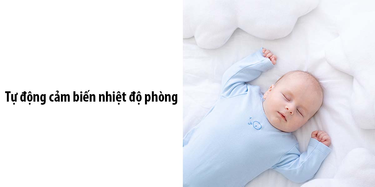 Tự động cảm biến nhiệt độ phòng mang đến cảm giác dễ chịu