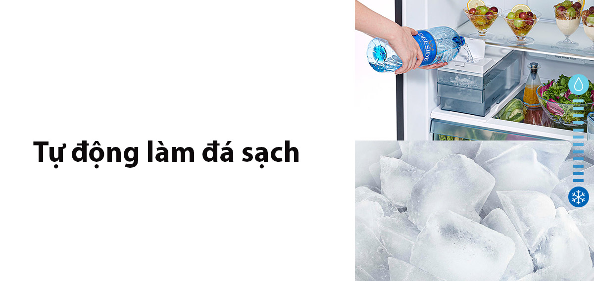 Tự động làm đá sạch