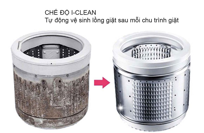 I clean Tự động vệ sinh lồng giặt