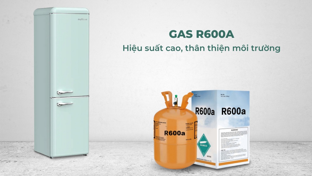 Gas R600a hiệu suất làm lạnh cao