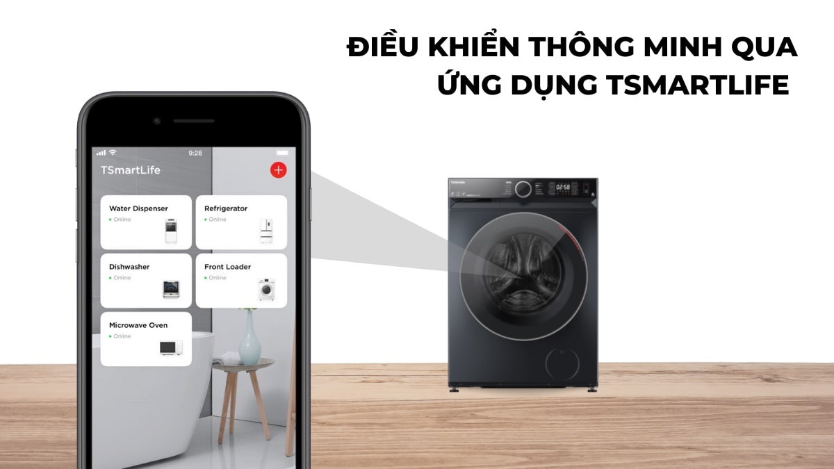 Ứng dụng TSmartLife trên điện thoại thông minh