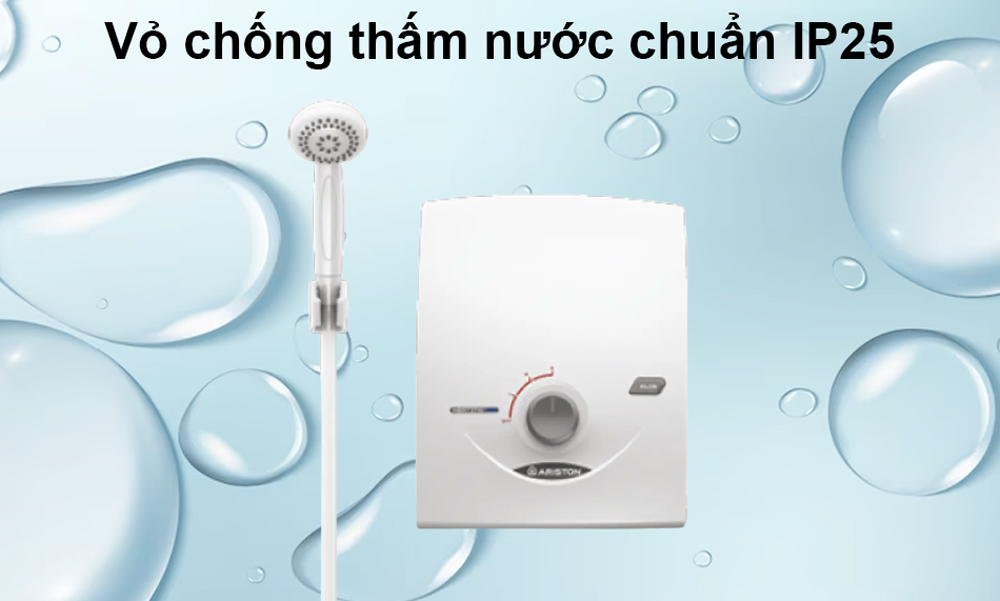 Vỏ máy Ariston SB35PE-VN 3.5KW chống thấm nước IP25