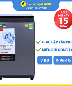 Máy giặt Toshiba 7 Kg AW-L805AV (SG) - Hàng chính hãng - Giao hàng toàn quốc