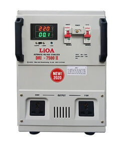 Ổn áp 1 pha LiOA DRI-7500 II NEW2020