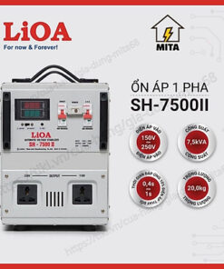 Ổn áp 1 pha 7,5KVA LIOA SH-7500II