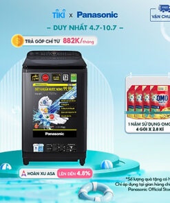 [Chỉ Giao Tại HCM] - Máy Giặt Cửa Trên Panasonic 11KG NA-FD10AR1BV - Hàng Chính Hãng