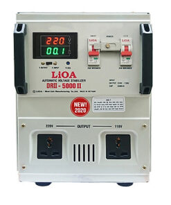 Ổn áp 1 pha LiOA DRII-5000 II NEW2020
