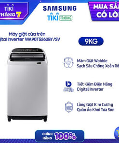 Máy Giặt Samsung Inverter 9 kg WA90T5260BY/SV - Chỉ giao Hà Nội